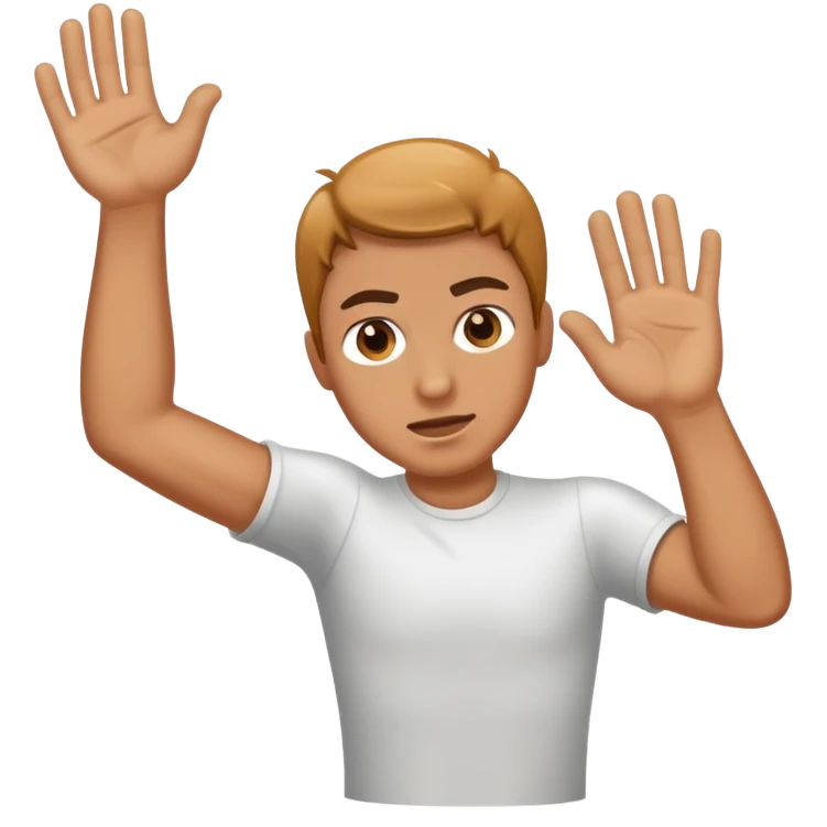 The hand that throws sweat  emoji