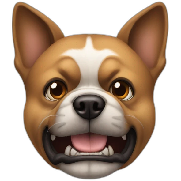 mad dog emoji