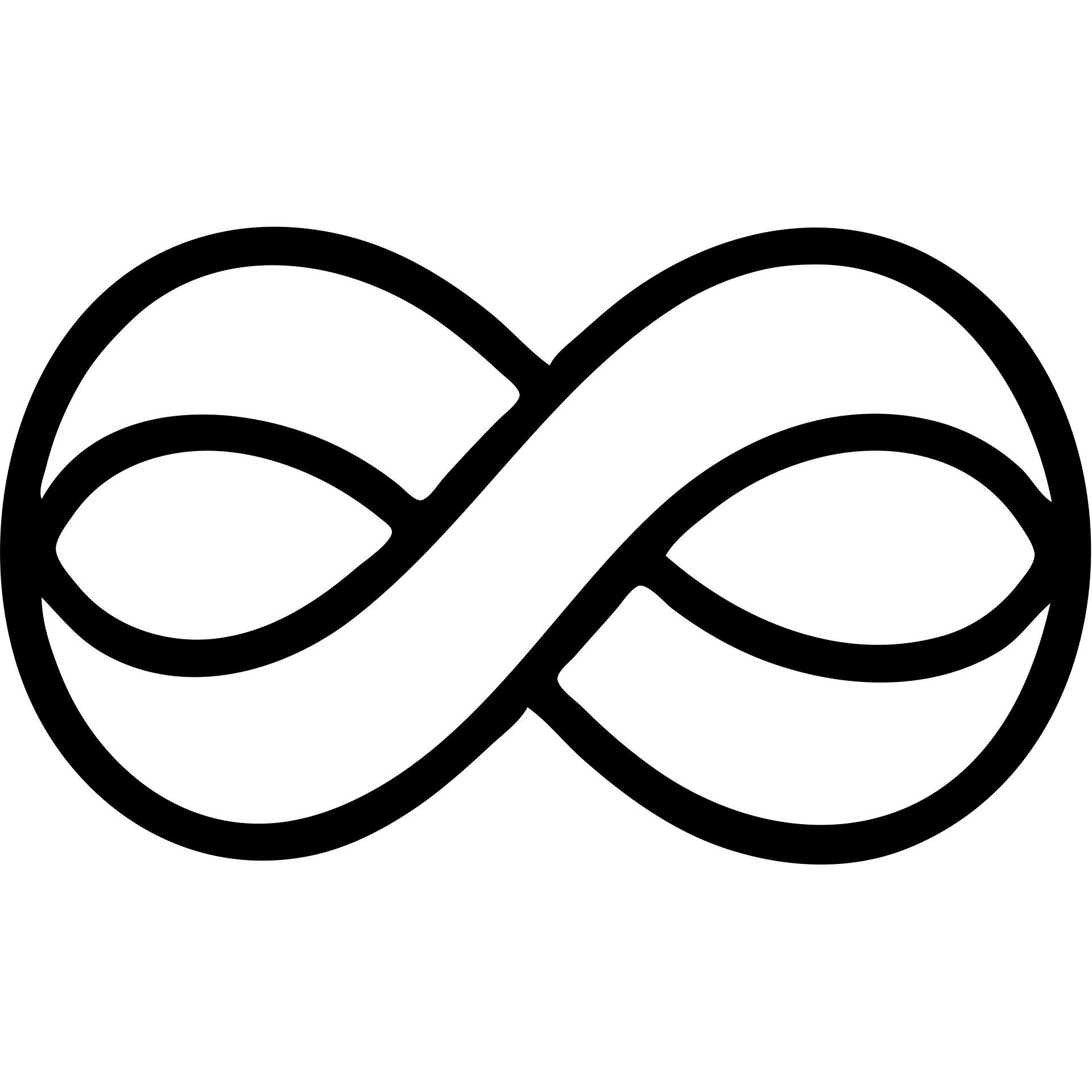mobius strip, minimal, clean, iconic emoji