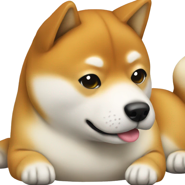 Shiba pooping emoji