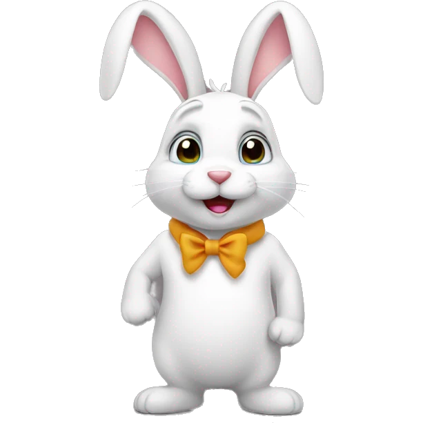 Busy bunny  emoji