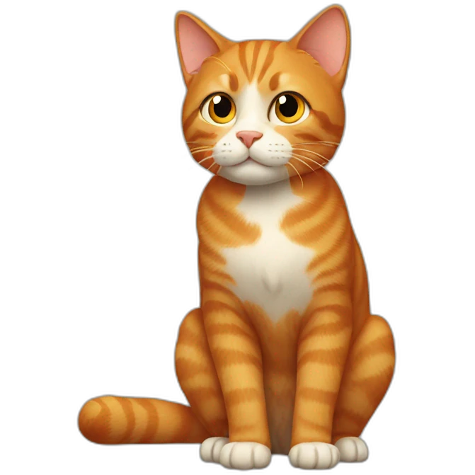 Ginger cat emoji
