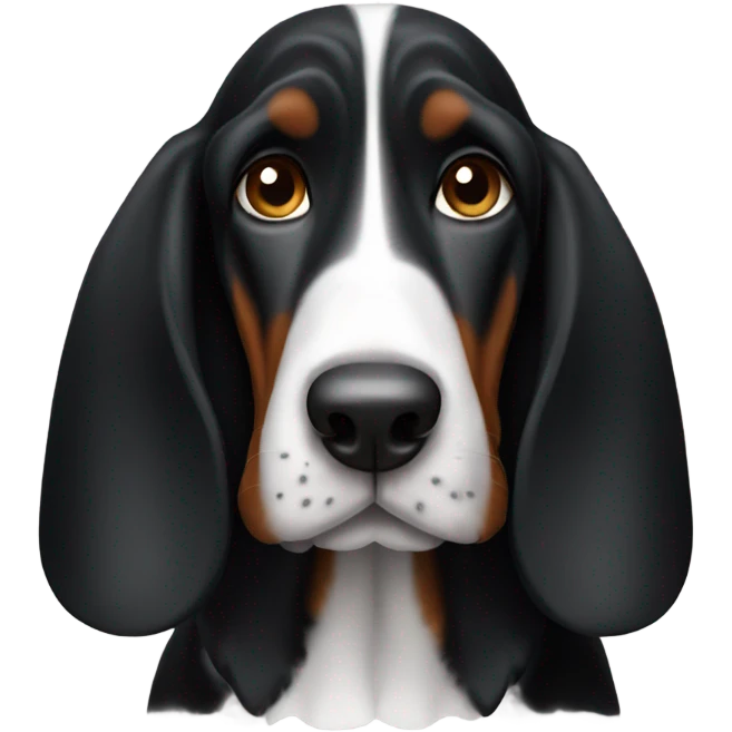 black basset hound emoji