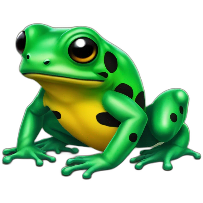 Poison frog ninja emoji
