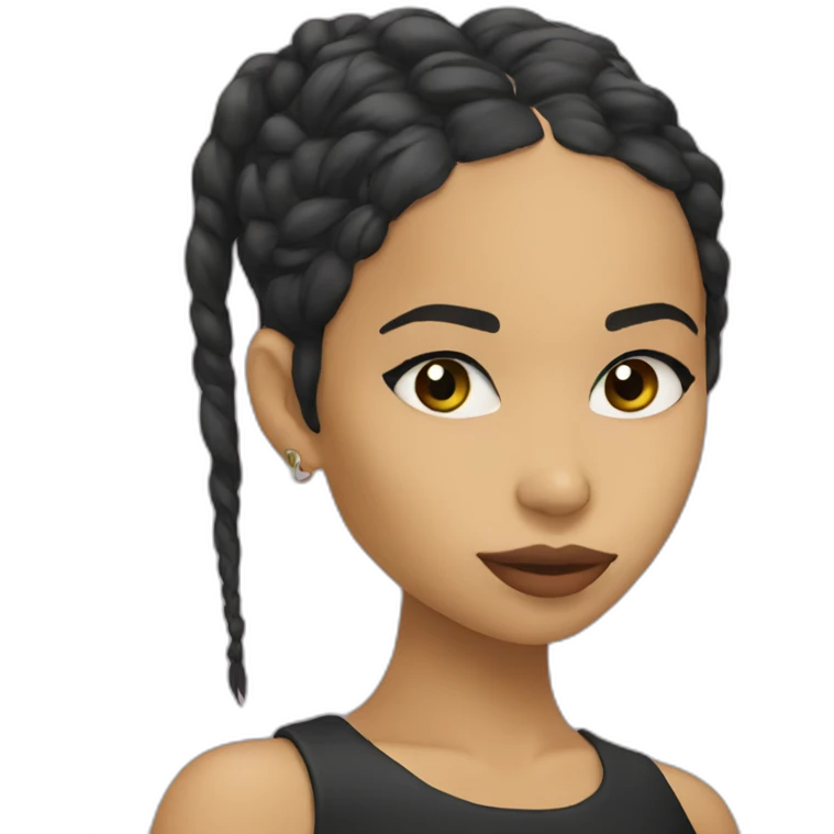 Zoe kravitz emoji
