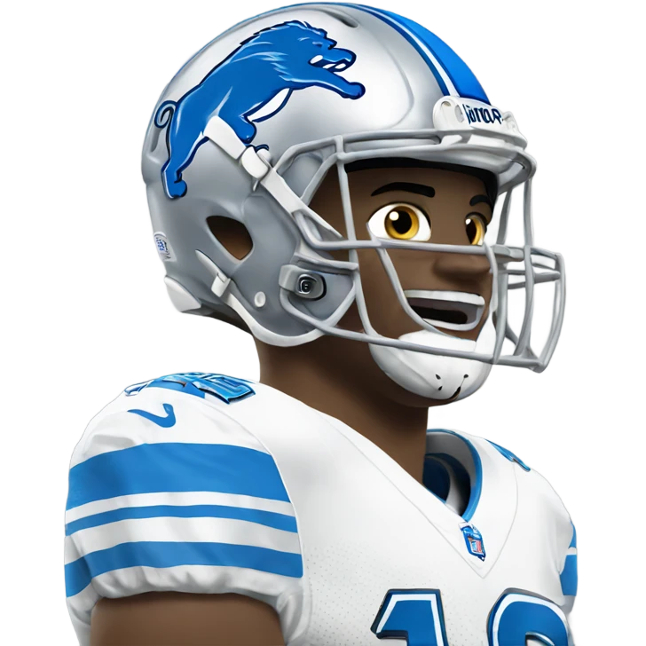 Detroit lions emoji