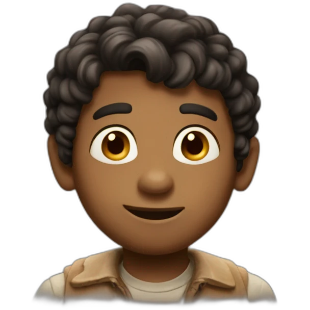 Boy Russel from film up emoji