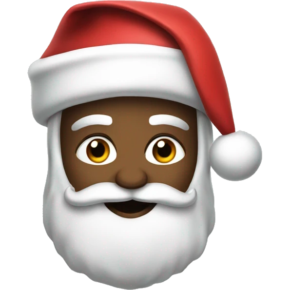 Santa whit slay emoji