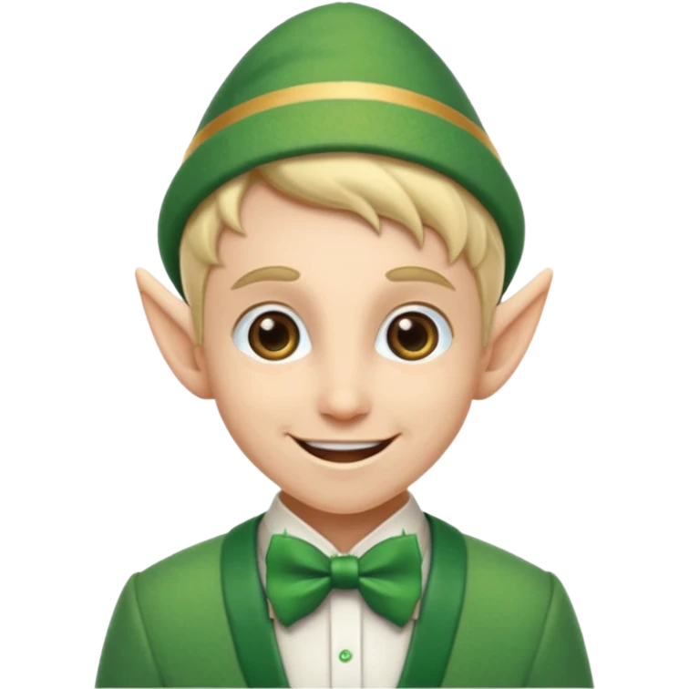 elf with bow tie emoji