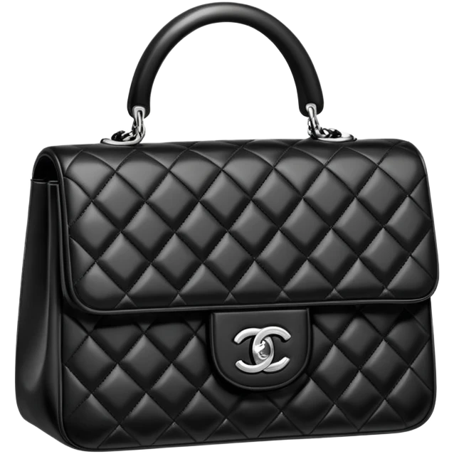 Black Chanel Bag emoji