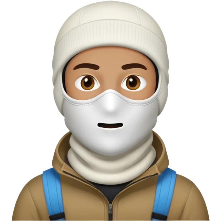 A guy in a ski mask
 emoji