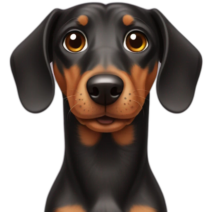 dog dachshund emoji