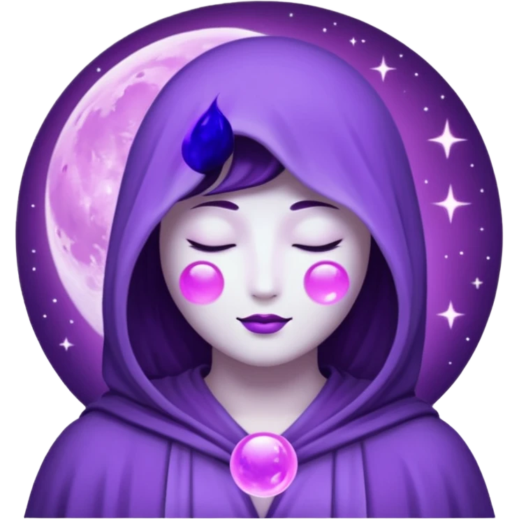 lilac moon rituals without face emoji