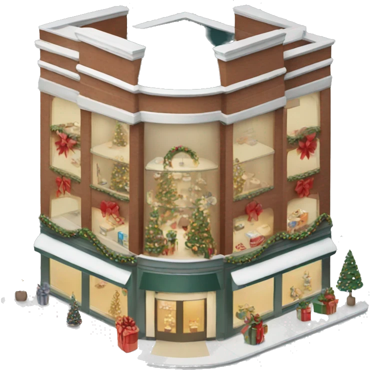 Christmas department store emoji