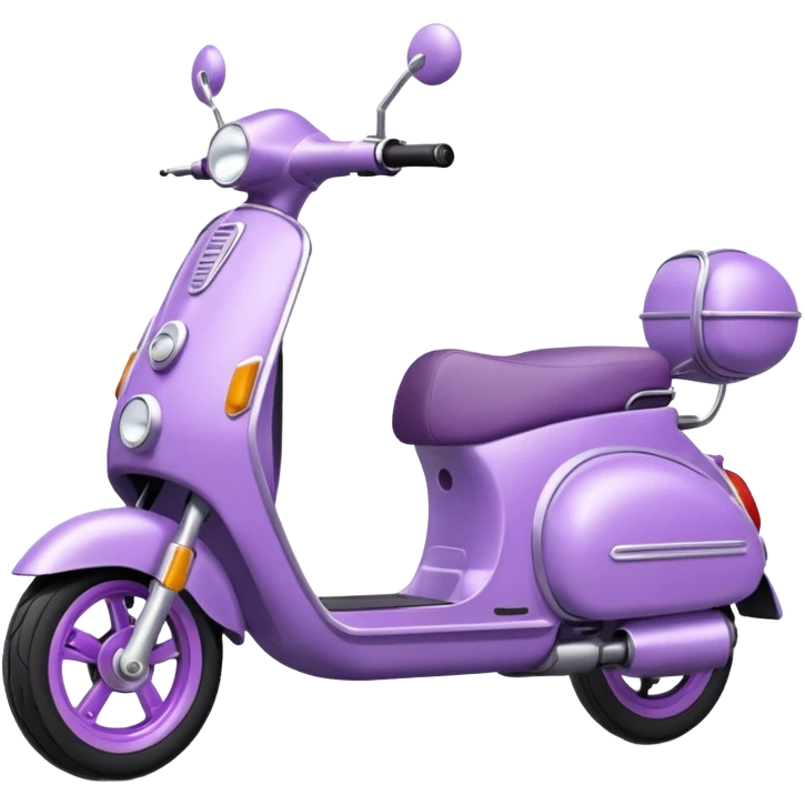lilac scooter emoji