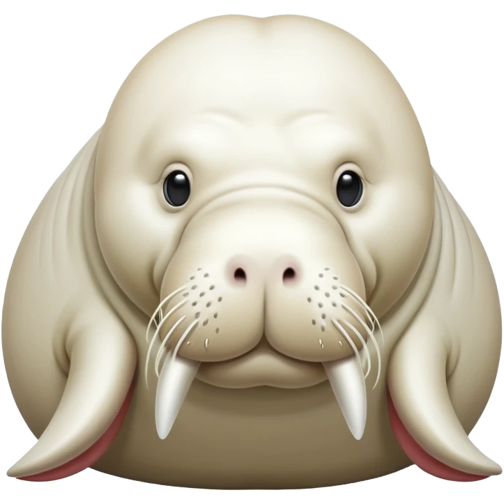 albino walrus emoji