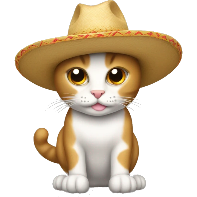 Gato con sombrero  emoji