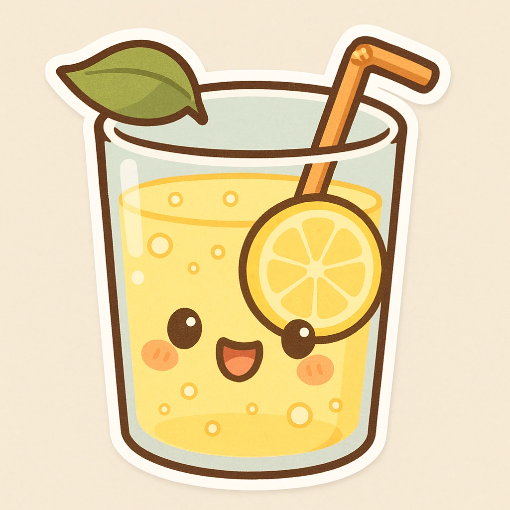 acidulous drink emoji