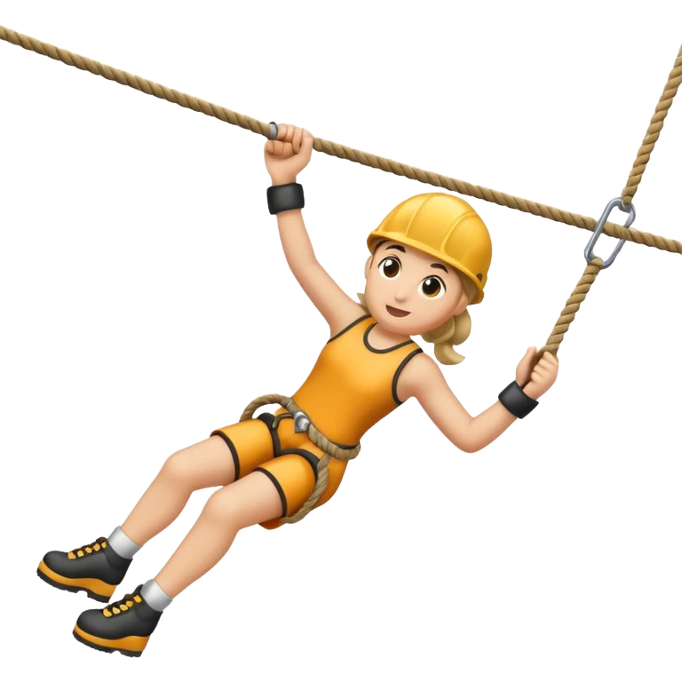 Zipline rope emoji emoji