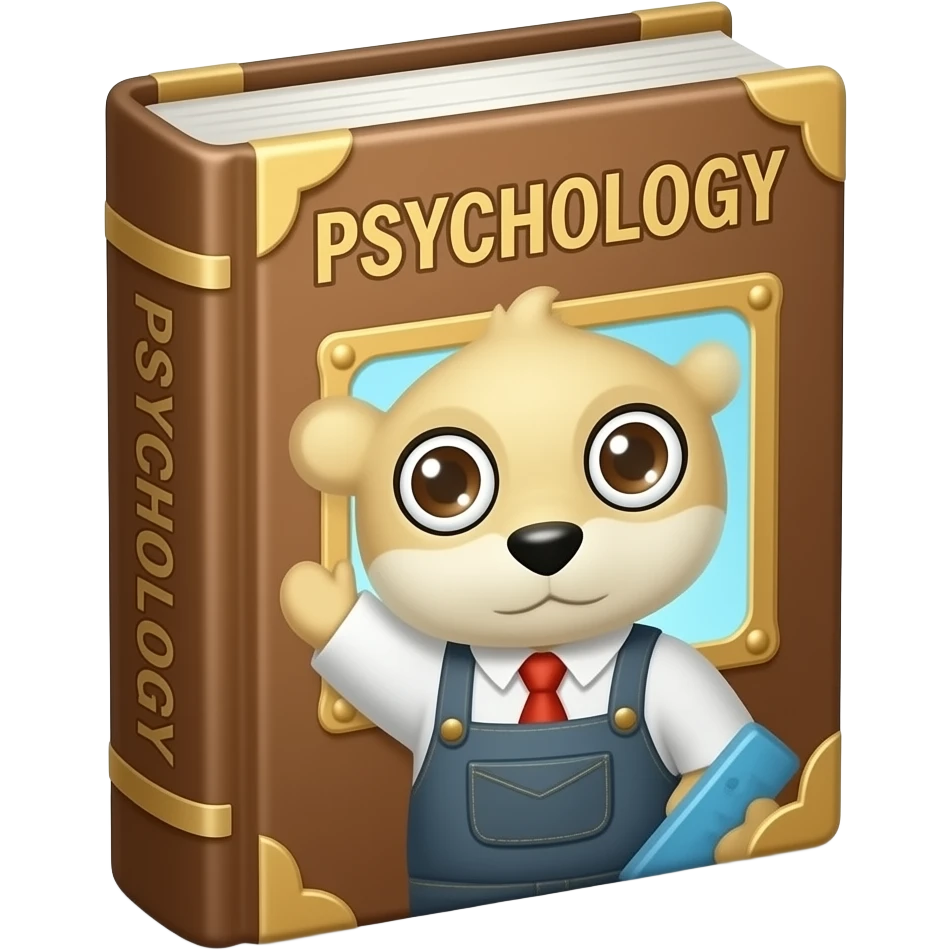 Cute psicology emoji