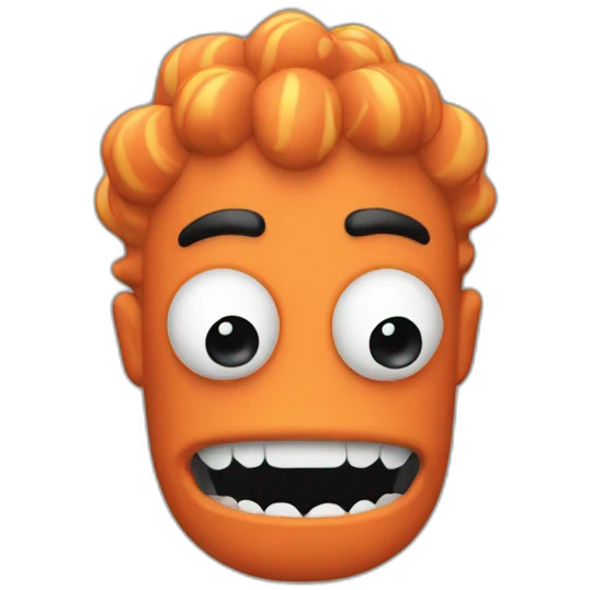 Nemo pez con miedo  emoji