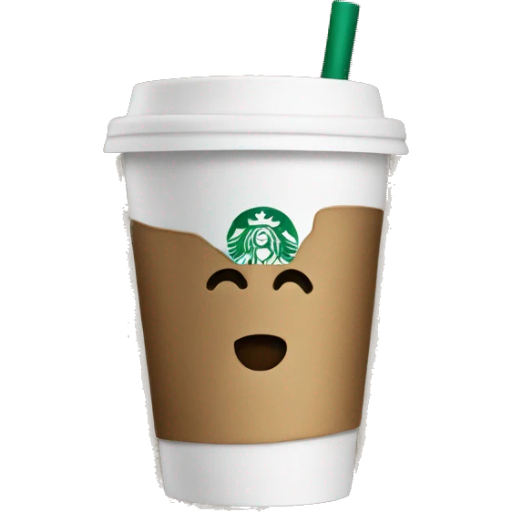 starbucks coffee cup emoji