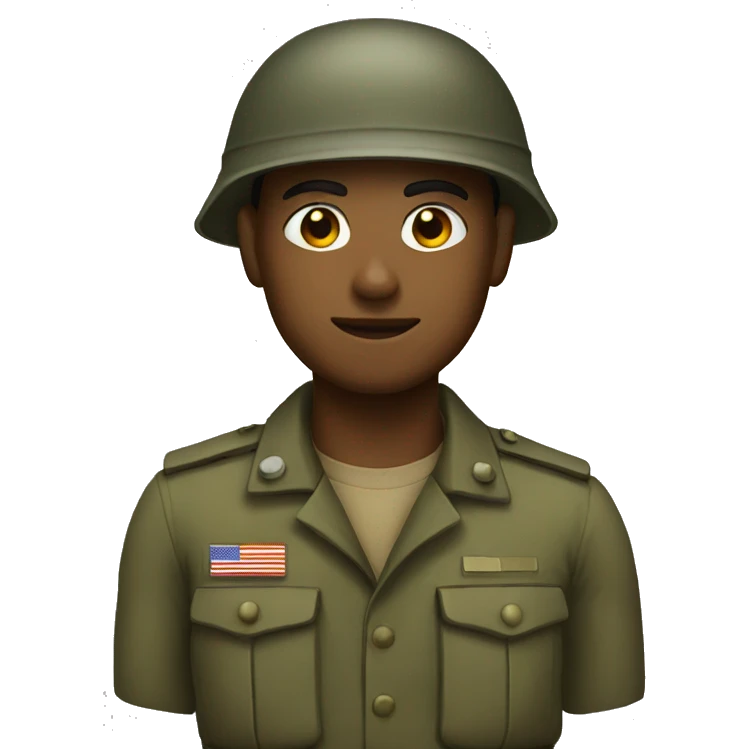 Soldier emoji