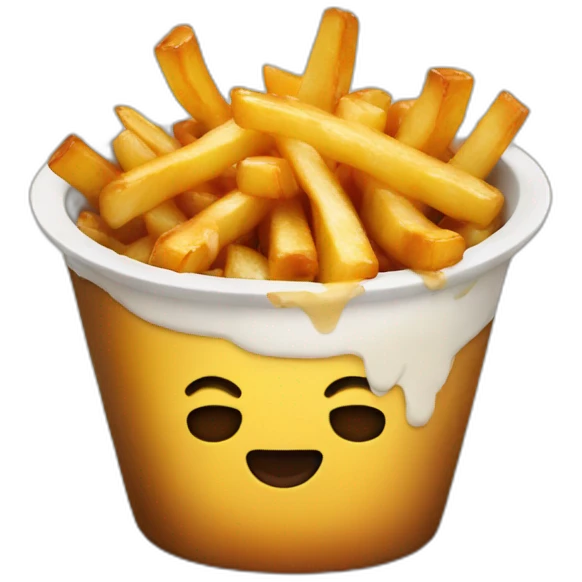 Poutine emoji