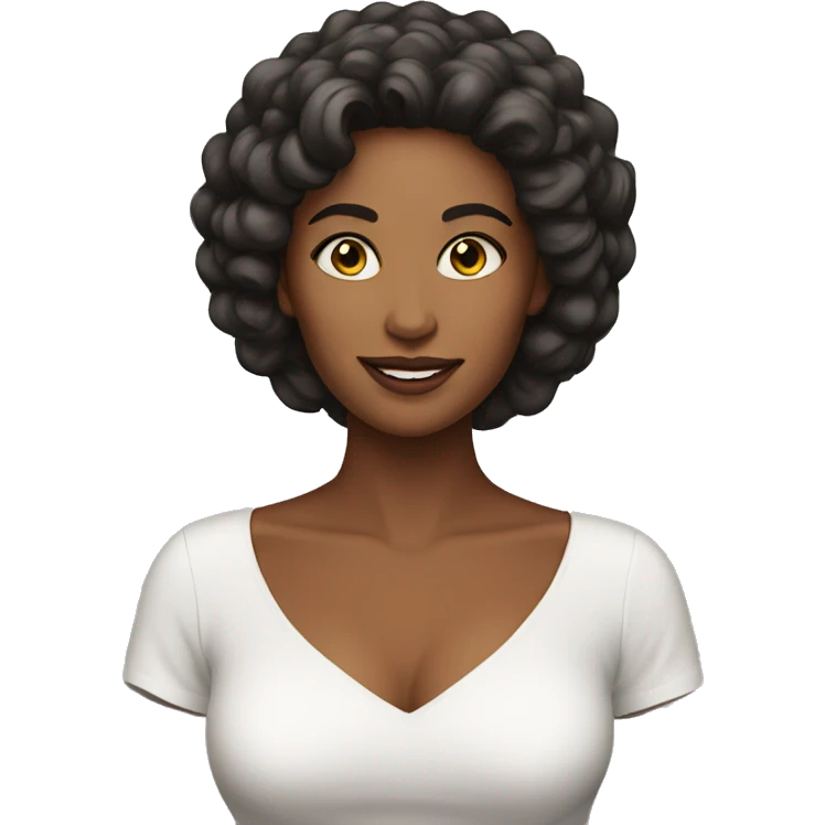 Gorgeous woman emoji