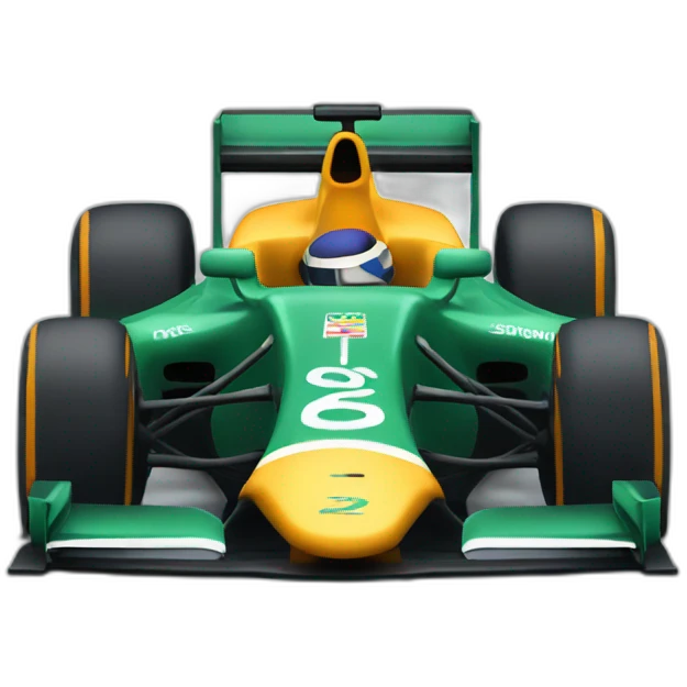 F1 car emoji