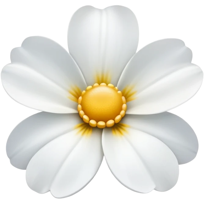 White flower emoji