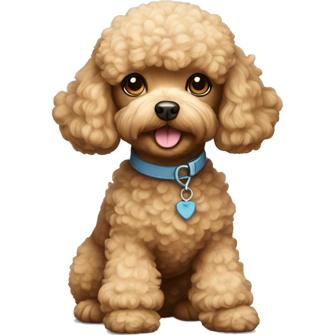 toy poodle emoji