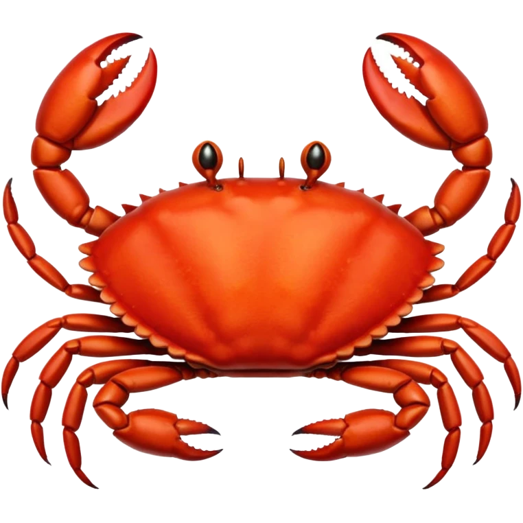 Crab in the fire emoji