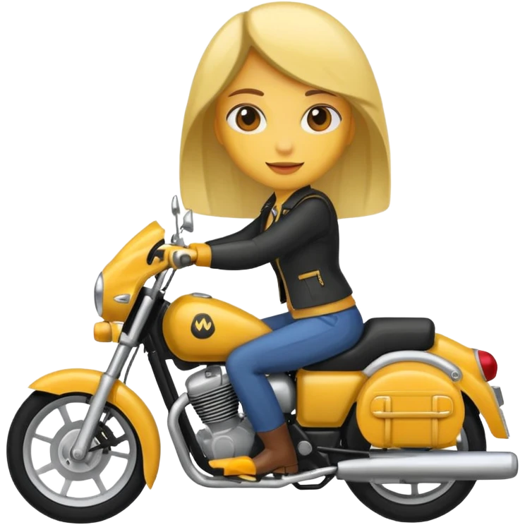 Grab moto women emoji
