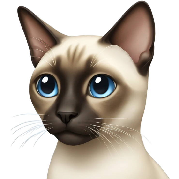 Siamese cat  emoji