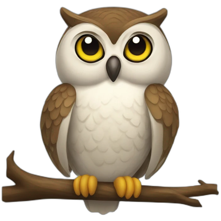 Chinese Owl emoji