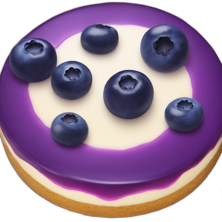 blueberry cheesecake emoji