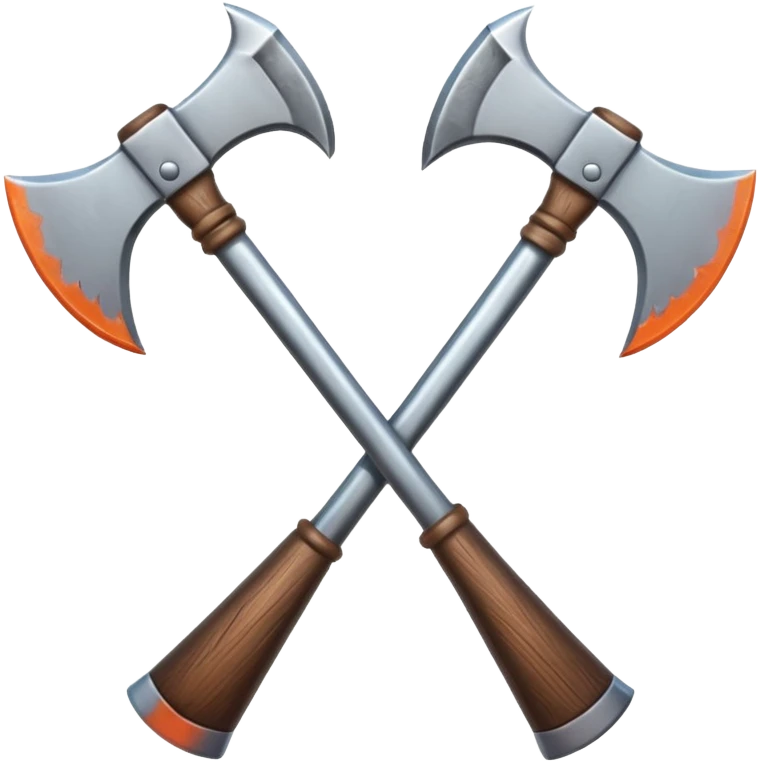 croisement de hache emoji