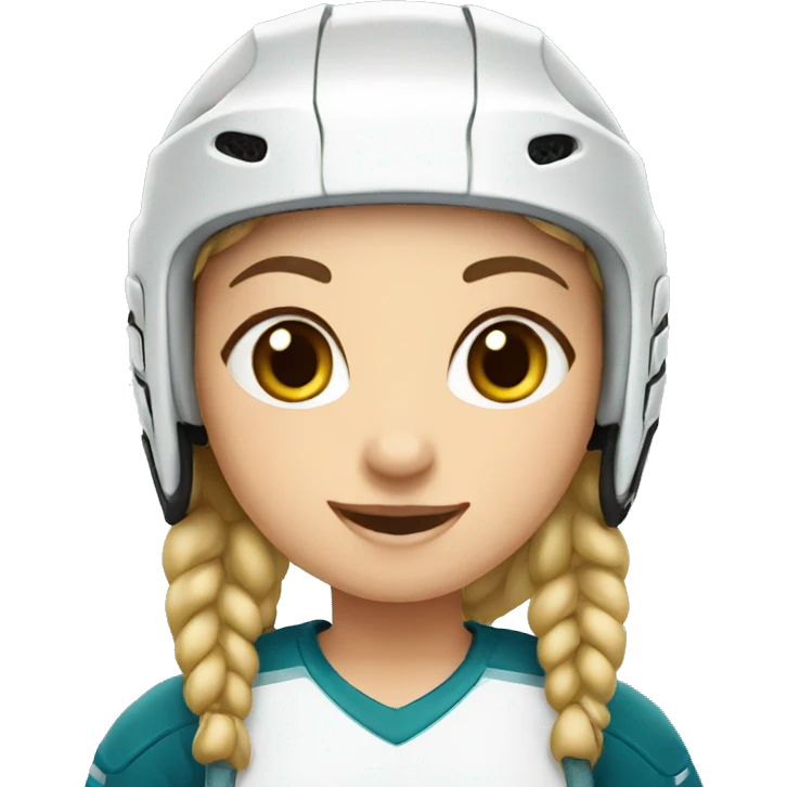 icehockey girl emoji