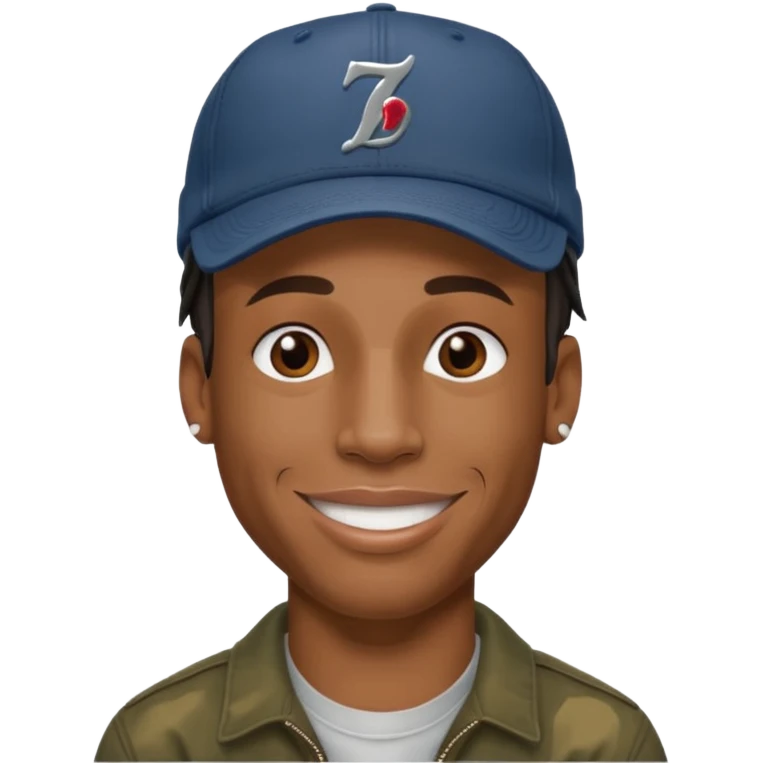 travis scott with cap  emoji