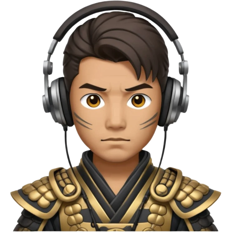 samurai DJ  emoji