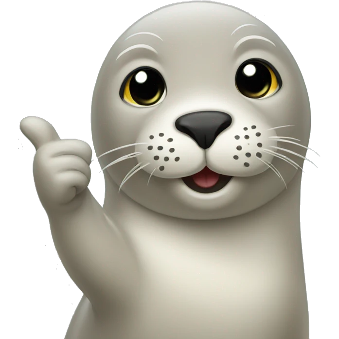 seal thumbs up emoji