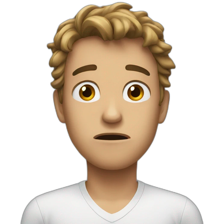 Nervous emoji