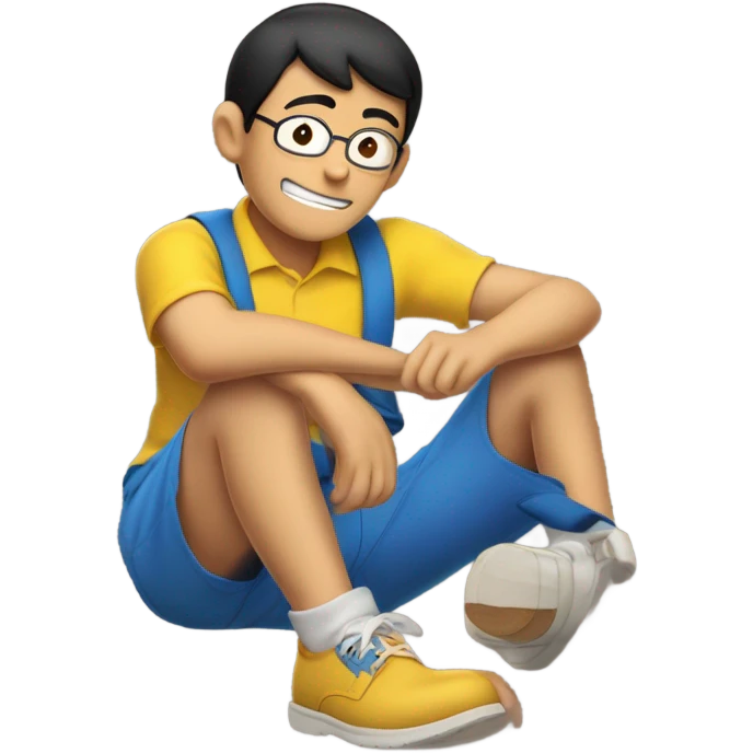 Nobita homibding out emoji