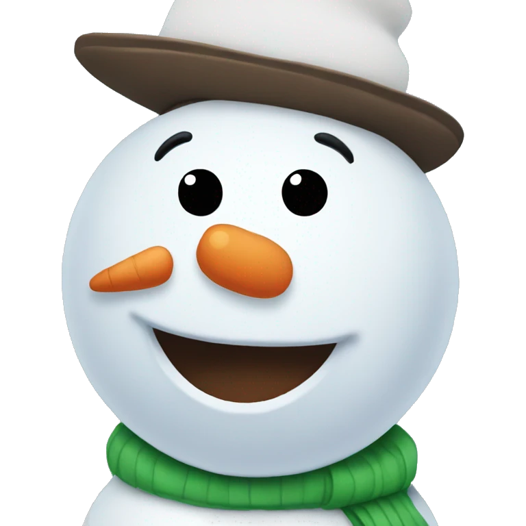 Snowman emoji