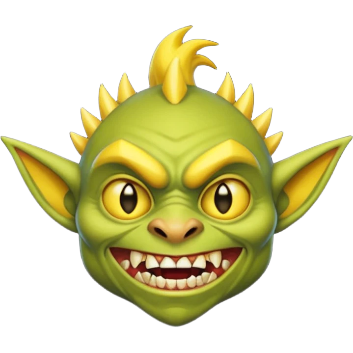 Goblin yellow  emoji