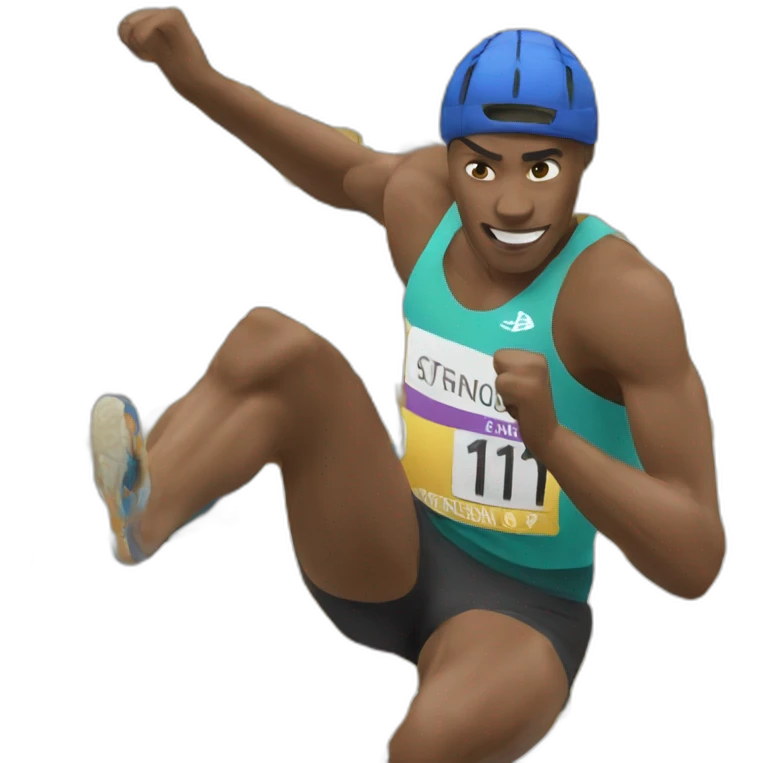 athlétisme emoji