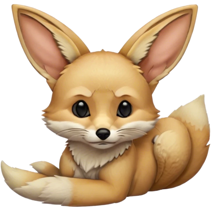 fennec pouting  emoji