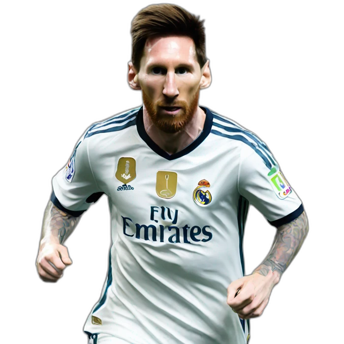 messi real madrid emoji