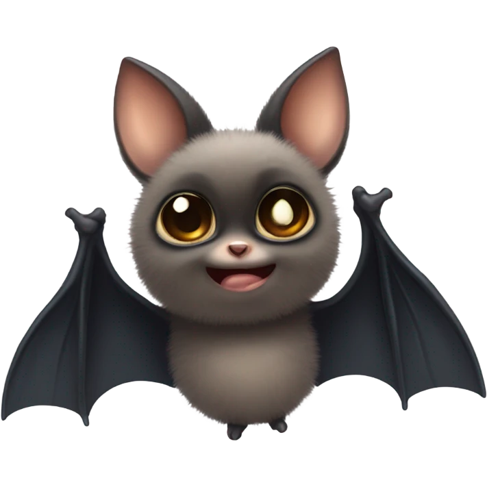 Cute bat emoji